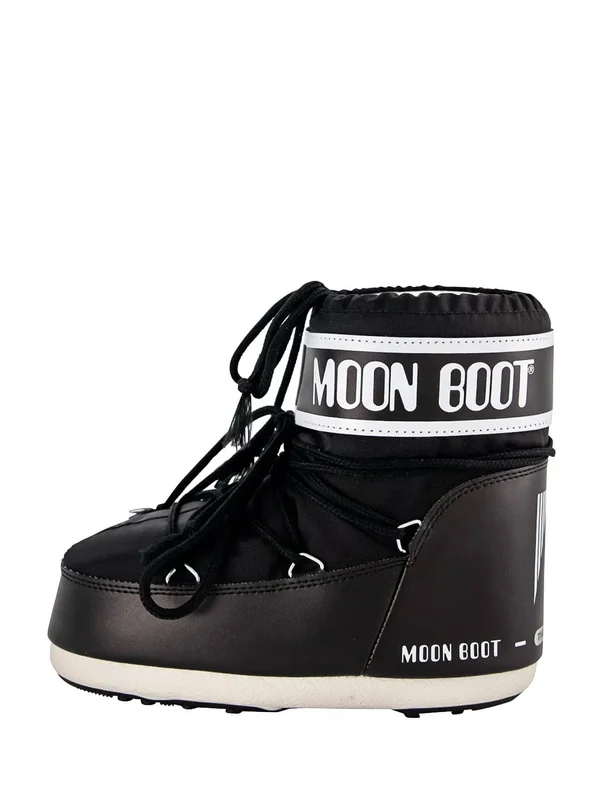 Moon Boot Kids Boots for Girls, Black, 33-35