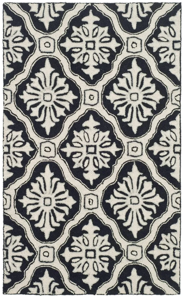 Safavieh DuraRug EZC122C 2&6x22 x 10&0x22 Runner Black Area Rug