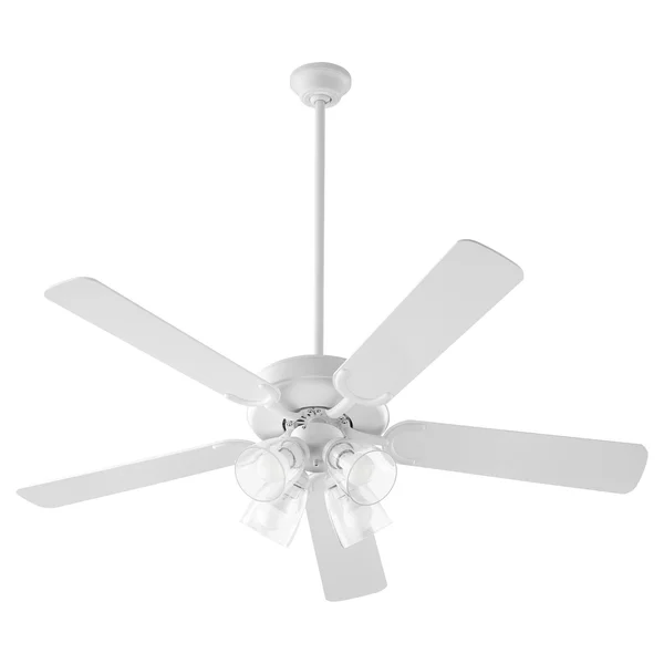 Quorum International 6525-2408 Virtue Ceiling Fan in Studio White