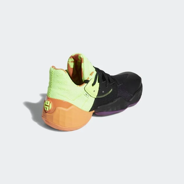 Adidas Harden Vol. 4 Core Black/Amber Tint-Glory Purple FV4713 Men's - 10.5