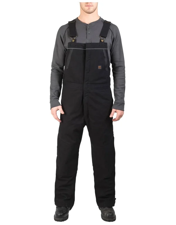 Walls Men's Frost DWR Insulated Duck Work Bib Overalls