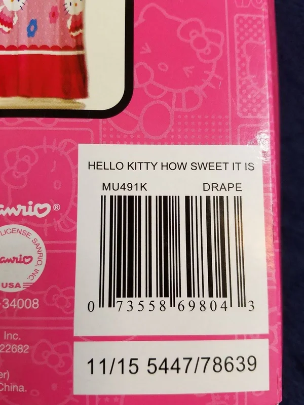 Hello Kitty Window Panels