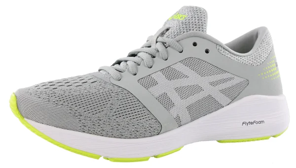 Asics Roadhawk FF (Men's) Mid Grey/White/Safety Yellow, 8.5