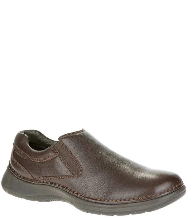 Hush Puppies Men's Lunar II Leather Shoes, Brown, 9