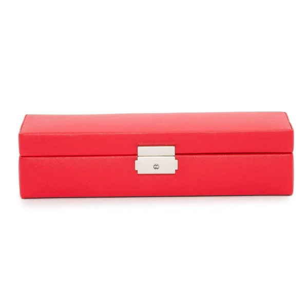 Wolf Heritage Safe Deposit Box - Red Saffiano