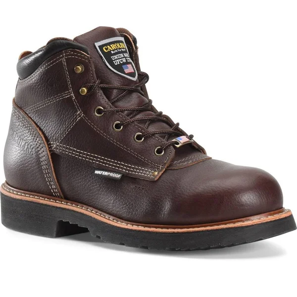 Carolina CA1815 Brown 6 inch Composite Toe Waterproof Work Boot - 9 Medium (D)