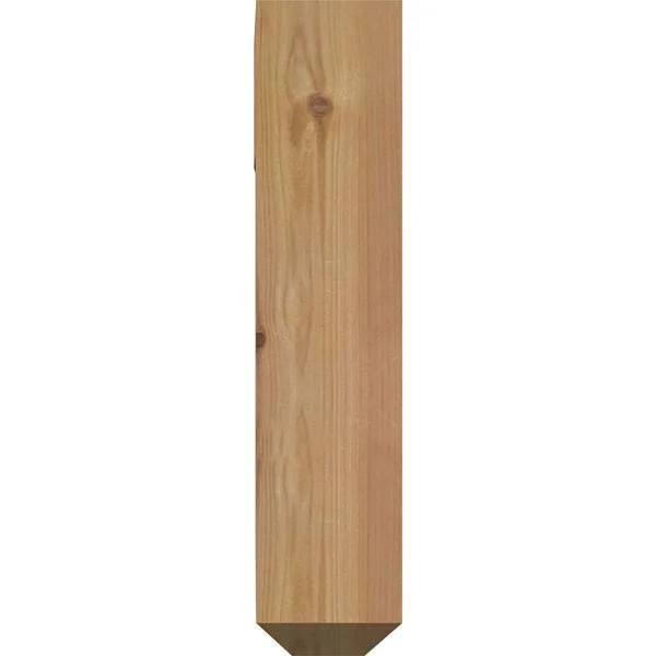 Ekena Millwork 3 1/2x22W x 15 1/2x22D x 18x22H Traditional Craftsman Ironcrest Smooth BRACKET - Western Red Cedar (1 1/2x22W x 7