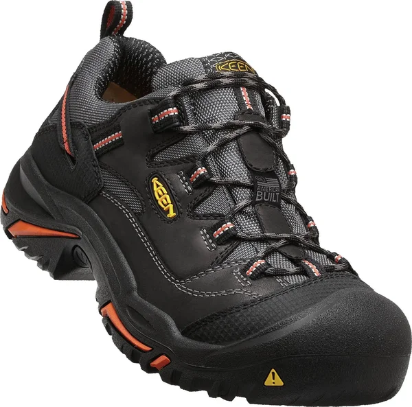 Keen Utility Braddock Low Steel Toe - Men's Black/Bossa Nova