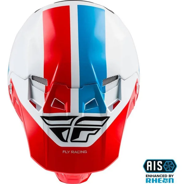 Fly Racing Formula Origin Helmet Red/White/Blue Xs 73-4402-4