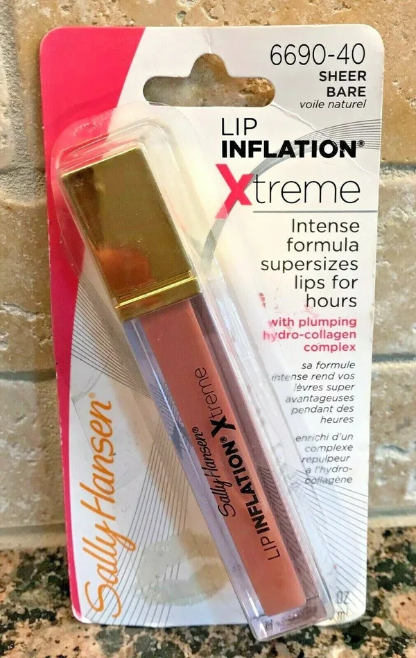 Sally Hansen Lip Inflation Extreme - Sheer Bare 6690-40 - 0.22 fl oz tube