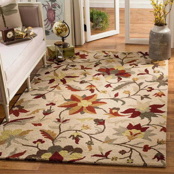 Safavieh Jardin JAR457B Brown - Multi Rug 4'X 6' Rectangle