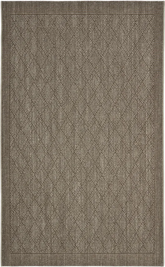 Safavieh Palm Beach PAB351D 5& x 8& Silver Rug