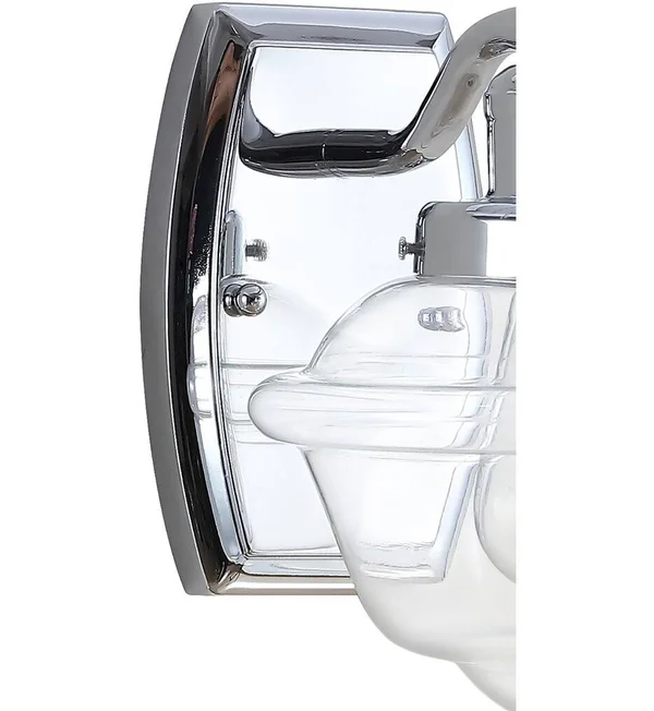Jonathan Y Orleans 1-Light LED Vanity Light in Chrome