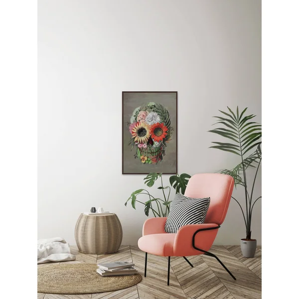 Marmont Hill MH-JULBOT-07-DWFF-60 Commonless Floater 60 x 40 in. Framed Painting Print on Canvas - Contemporary & Modern, Be