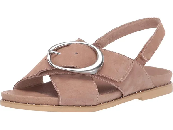 Earth Ambrosia - Women's Supportive Sandal Dark Blush - 7.5 Medium