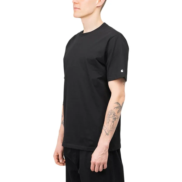 Carhartt WIP S/S Base T-Shirt (Black, White)