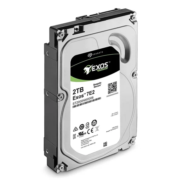 Seagate Exos 7E2 1 TB Internal HDD - 3.5x22 - ST1000NM0008 - SATA 6Gb/s - 7, 200 rpm