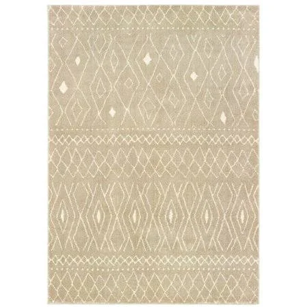 Lyla Ivory Rug Solo Rugs Ivory - Cream Rectangle 5' x 8'