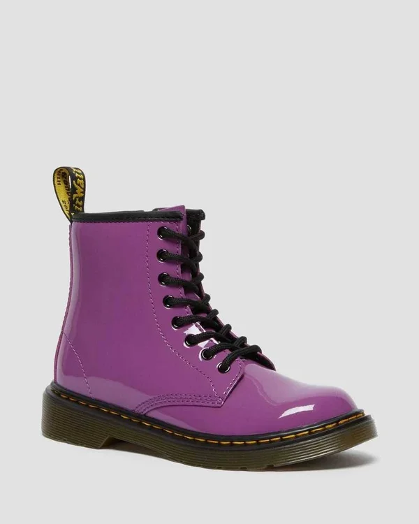 Dr. Martens 1460 (Little Kid/Big Kid) Bright Purple