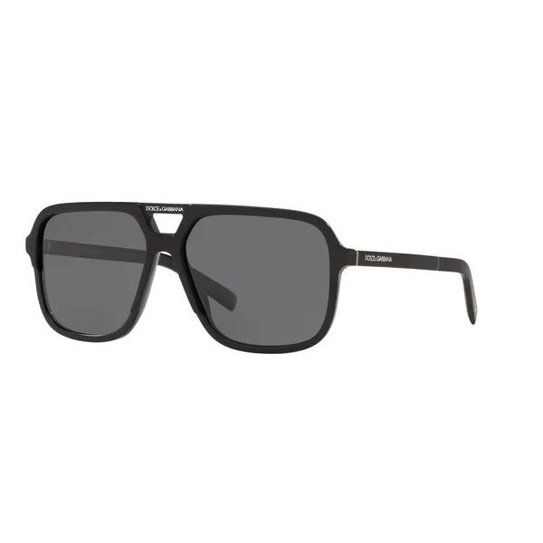 Dolce & Gabbana DG4354F Sunglasses 193481 Black Black Size: 58-15-145