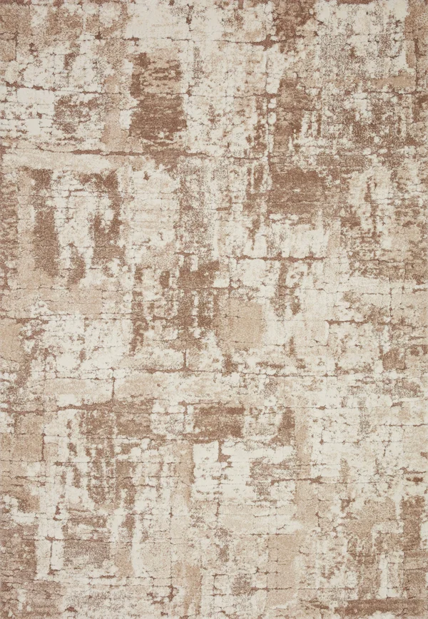 Loloi Theory THY-07 Beige Taupe Rug - 5 ft 3 in x 7 ft 8 in