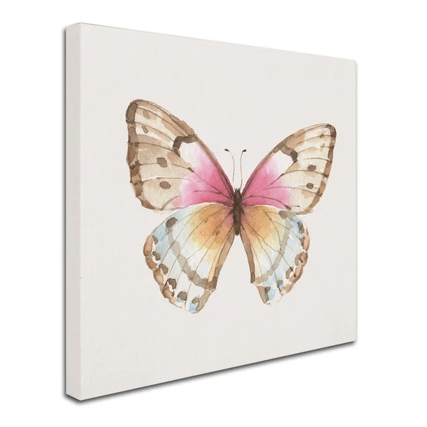 Trademark Fine Art 'Colorful Breeze XI' Canvas Art by Lisa Audit, Size: 35x35, White