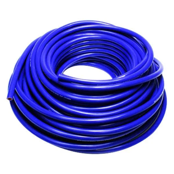 HPS 13/64 inch (5mm) ID Blue High Temp Silicone Vacuum Hose - 25 Feet Pack