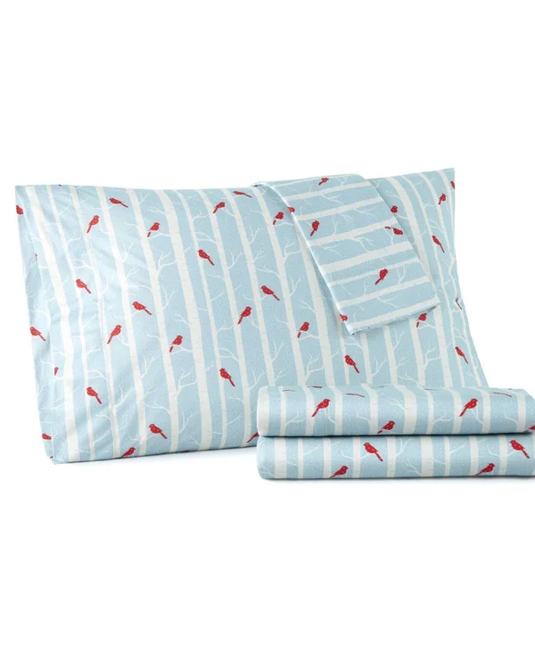 Micro Flannel Sheet Set, Queen Set