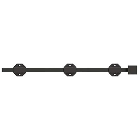 Deltana 18SBM10B 18x22 Modern Surface Bolt, HD, Solid Brass, Oil-Rubbed Bronze