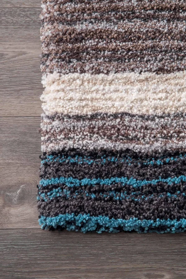nuLOOM Hand-Tufted Classie Shag Area Rug - Soft Sky