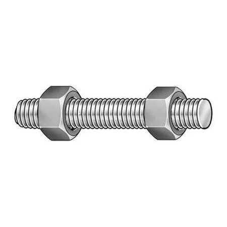 Maudlin Products B7-.875-4.75-20 Threaded Stud - b7, ptfe, 7/8-9X4-3/4, pk2