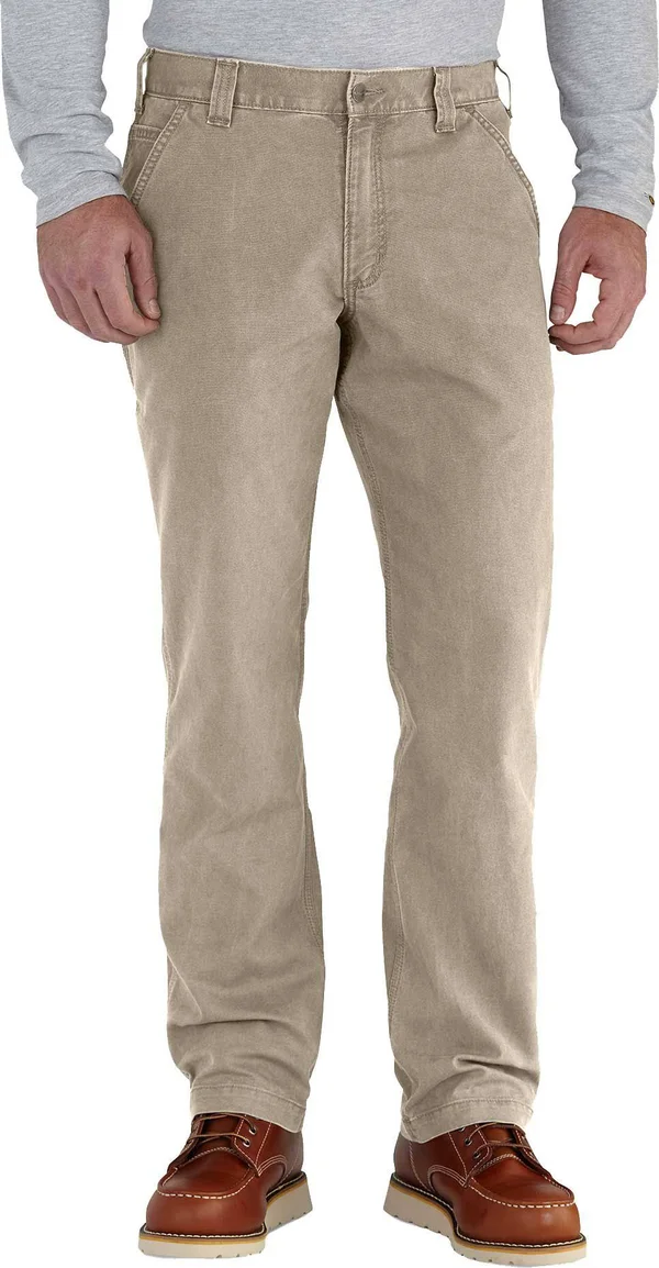Carhartt Men's Rugged Flex Rigby Dungaree Tan