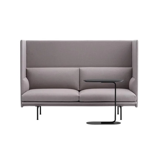 Muuto - Relate Side Table, H 73, 5 cm, Dark Green
