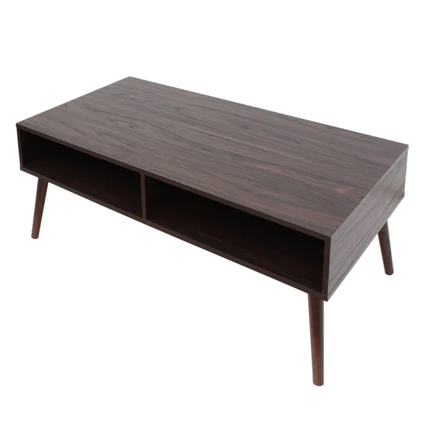 Christopher Knight Home Azzura Mid Century Modern Faux Wood Coffee Table by, Size: Walnut, Brown