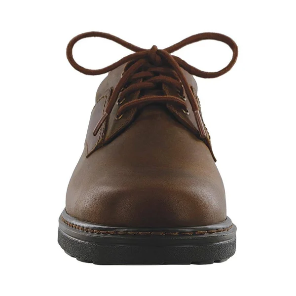 Men's SAS Aden Plain Toe Oxford Brown Leather 9.5 SS