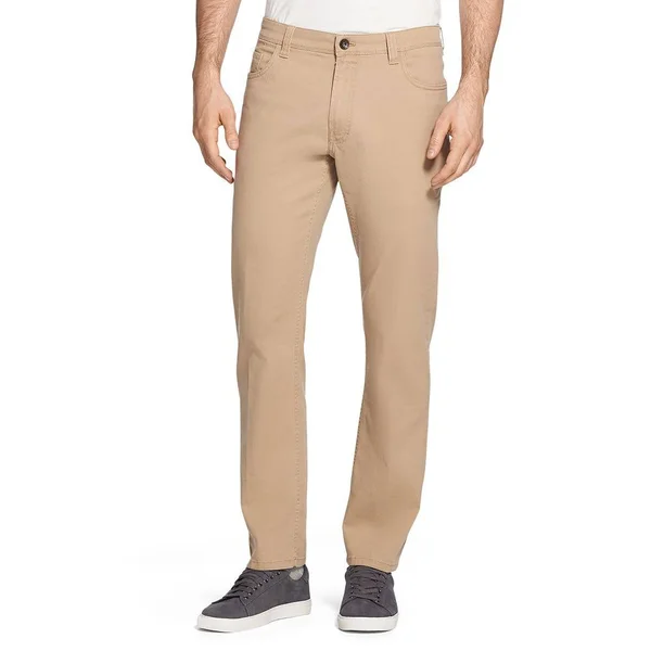 Izod Men's Saltwater 5-Pocket Straight Fit Chino Pant