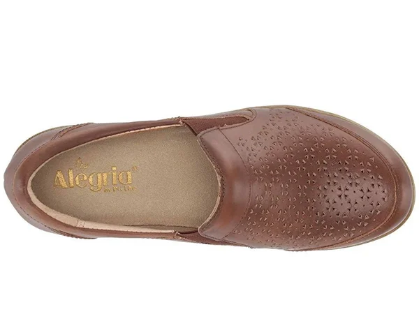Alegria Women's Eryn Clogs - Breezeway Cognac in Size 36