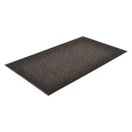 Notrax 117S0410CH Carpeted Entrance Mat, charcoal, 4Ftx10Ft