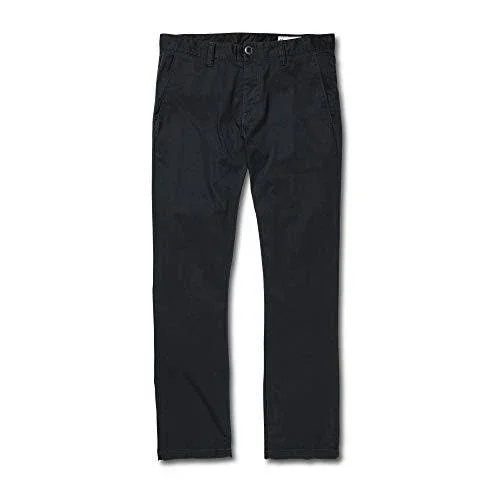 Volcom Frickin Modern Stretch Chino Men's Pants, Dark Navy, Size 29