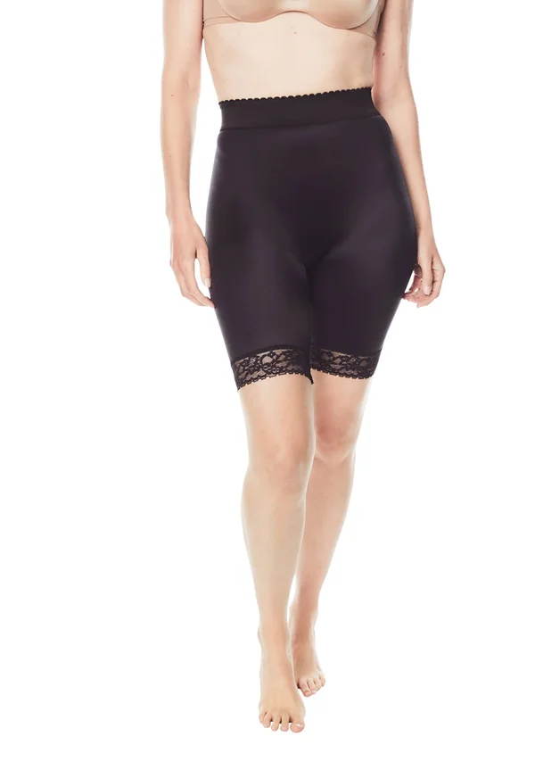 Rago Black High Waist Leg Shaper- Light Shaping