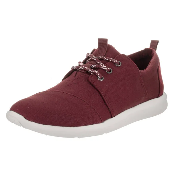 Toms Women's Del Rey Casual Shoe Burgundy 6.5