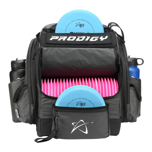 Prodigy Disc Golf Bag BP-1 V3 Backpack Charcoal Holds Up to 24 Discs