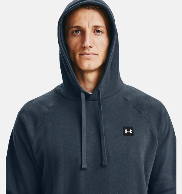 Under Armour Men's Rival Fleece Hoodie - Blue - XL