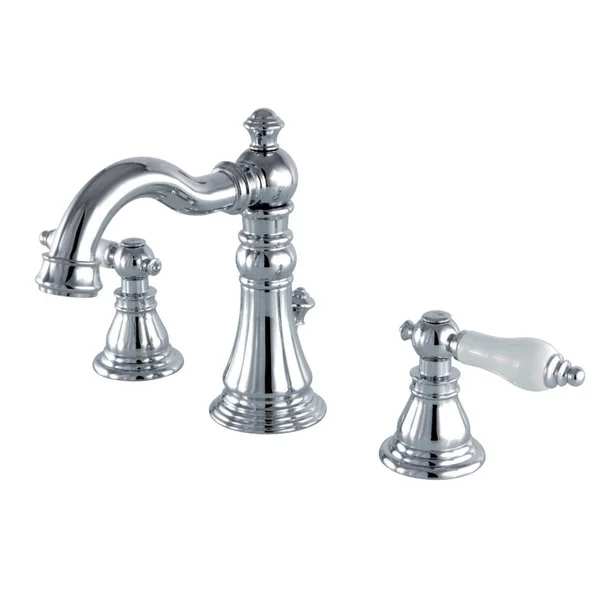 Kingston Brass FSC1971APL American Patriot Widespread Lavatory Faucet Polished Chrome