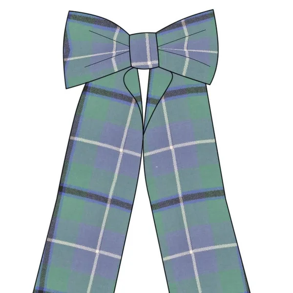 Big Wool Plaid Bow (Douglas Ancient)