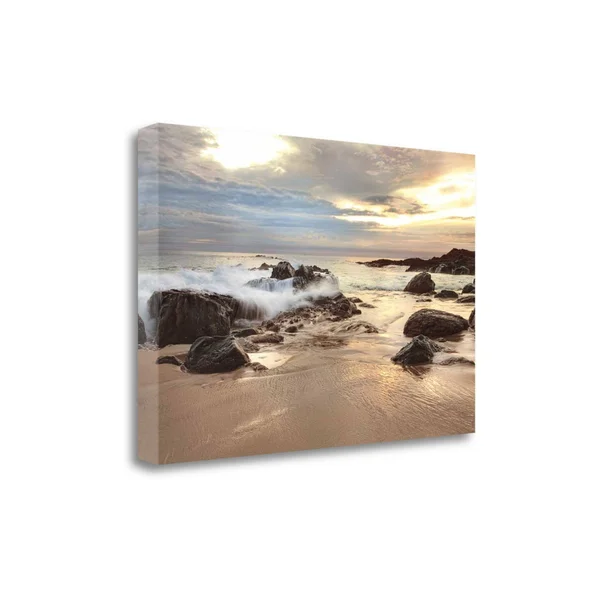 Tangletown Fine Art Laguna Sunset by Janel Pahl, Giclee Print on Gallery Wrap Canvas, 47x22x32x22