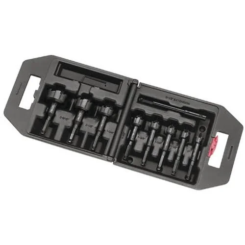 Ideal 36-269, 9 Piece Self-Feed Bit Kit
