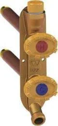 Woodford Model V22 (Vertical) Hot and Cold Outdoor Wall Faucet - PX - 1/2-in. PEX Tubing - 22-in.