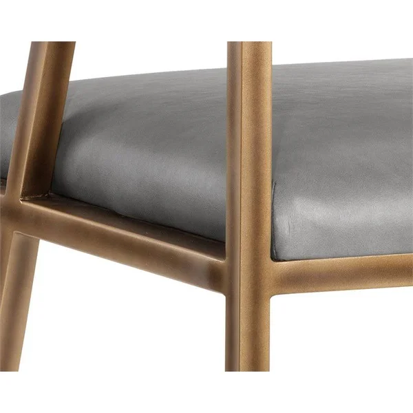 Ventouz Dining Armchair - Bravo Metal Sunpan