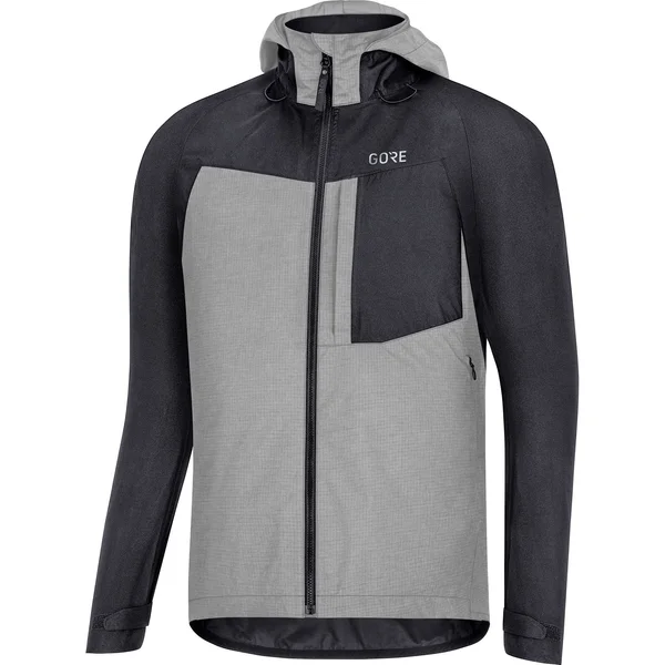 Gore Wear C5 Gore-Tex Trail Hooded Jacket - Men's Black - L